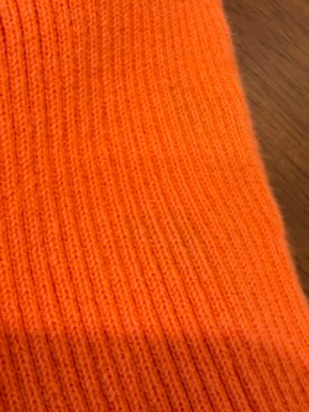 Ralph Lauren Orange Cotton Turtleneck Sweater PM - Picture 12 of 13